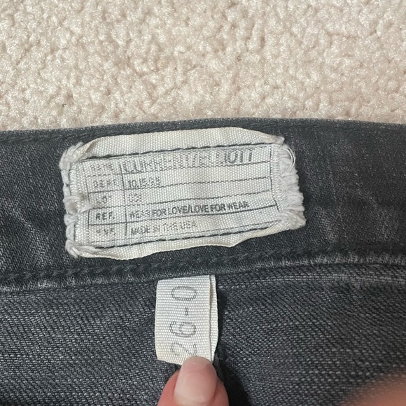 CURRENT/ ELLIOTT / fitted jeans / black / sz 26/ no flaws - Picture 4 of 5